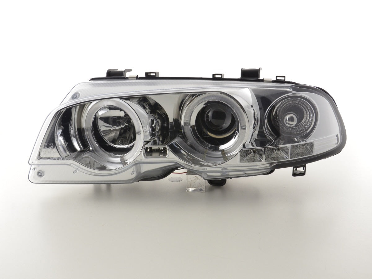 Scheinwerfer Set BMW 3er E46 Coupe/Cabrio 98-02 chrom Scheinwerfer Set BMW 3er E46 Coupe/Cabrio 98-02 chrom